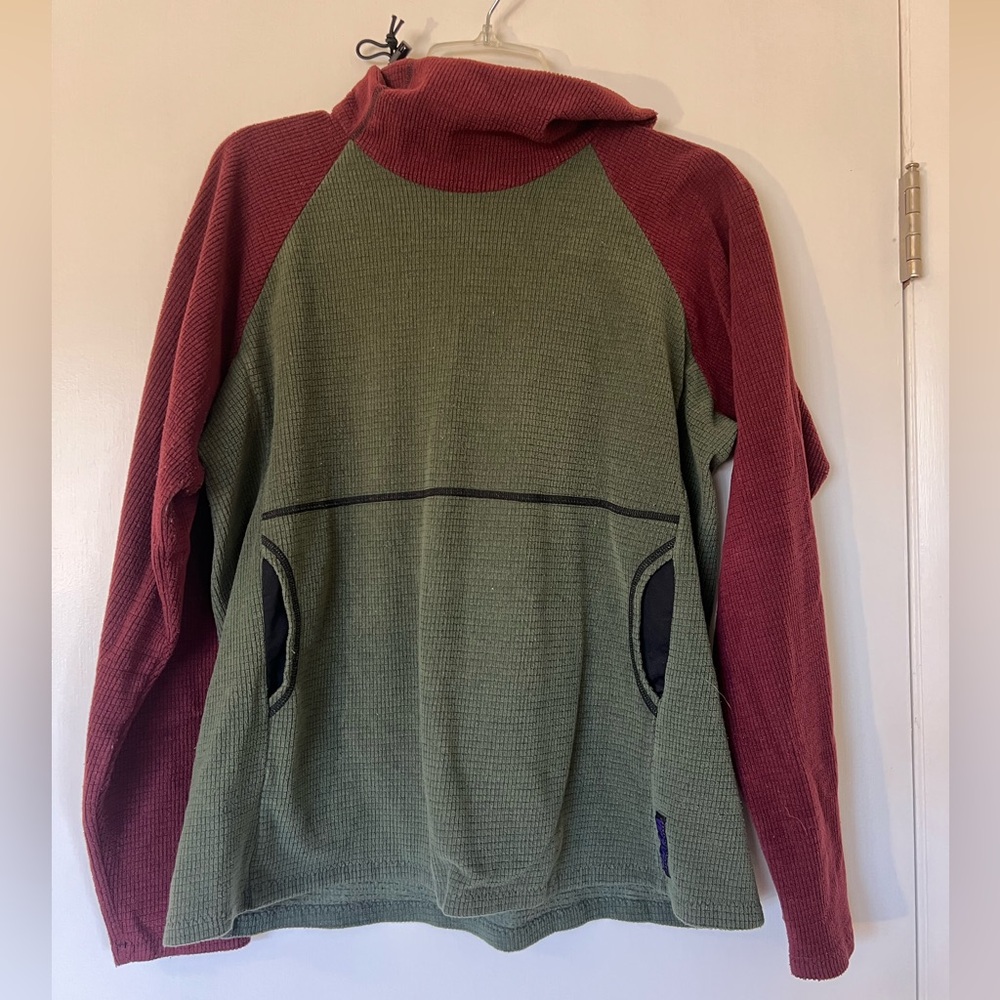 Lightly worn melanzana fleece